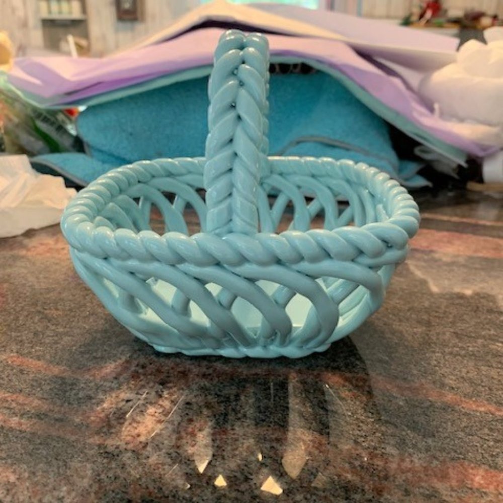 Grace's Pantry Hand Woven Braided Basket